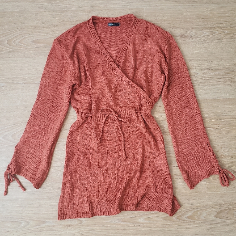 Knit Bell Sleeve Dress